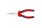 Круглогубцы KNIPEX 30 35 160, двухкомпонентные чехлы, хромированные, 160 мм KN-3035160