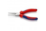 Круглогубцы KNIPEX 30 35 160, двухкомпонентные чехлы, хромированные, 160 мм KN-3035160