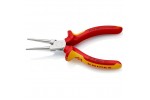 Круглогубцы KNIPEX 30 36 160, диэлектрические VDE 1000V, хромированные, 160 мм KN-3036160