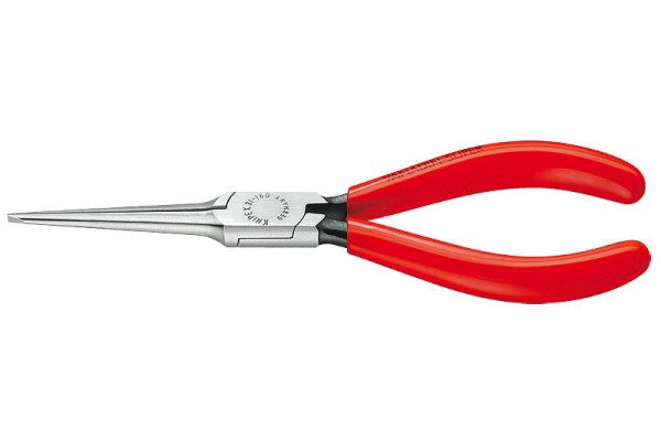 фото Тонкогубцы KNIPEX 31 11 160, однокомпонентные чехлы, полированные, 160 мм KN-3111160(KN-3111160), KNIPEX