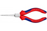Тонкогубцы KNIPEX 31 15 160, двухкомпонентные чехлы, хромированные, 160 мм KN-3115160