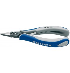 Плоскогубцы для электроники KNIPEX 34 12 130, винтовой шарнир, 135 мм KN-3412130