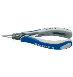 Круглогубцы для электроники KNIPEX 34 32 130, винтовой шарнир, 135 мм KN-3432130