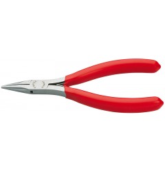 Длинногубцы для электроники KNIPEX 35 21 115, однокомпонентные чехлы, полированные, 115 мм KN-3521115