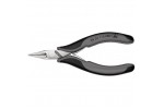 Круглогубцы для электроники KNIPEX 35 32 115 ESD, антистатические, двухкомпонентные чехлы, 115 мм KN-3532115ESD