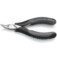 Длинногубцы для электроники KNIPEX 35 42 115 ESD, антистатические, угол ∡45°, 115 мм KN-3542115ESD