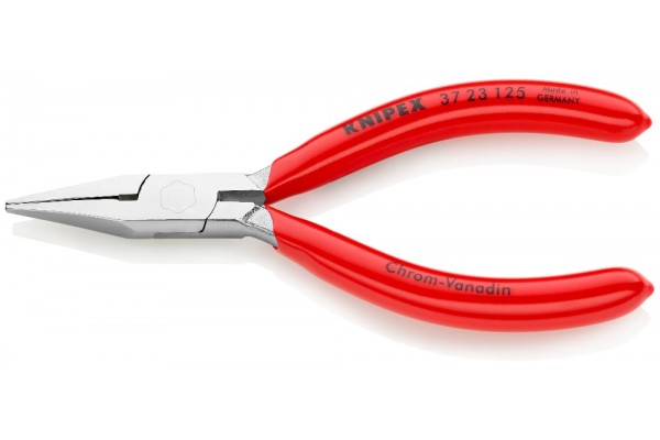фото Острогубцы KNIPEX 37 23 125, для точных работ, хромированные, 125 мм  KN-3723125(KN-3723125), KNIPEX