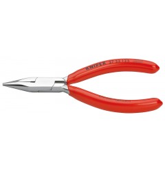 Длинногубцы KNIPEX 37 33 125, для точных работ, хромированные, 125 мм  KN-3733125