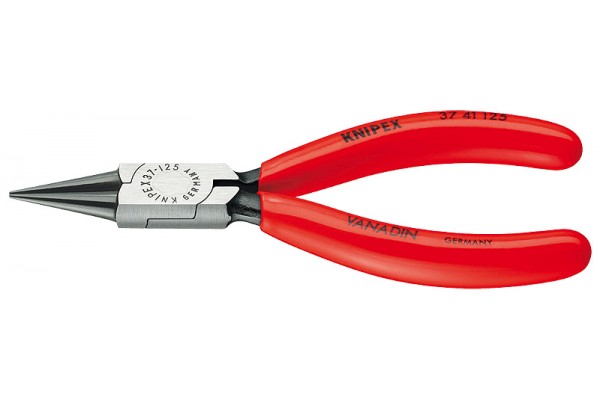 фото Круглогубцы KNIPEX 37 41 125, для точных работ, полированные, 125 мм  KN-3741125(KN-3741125), KNIPEX