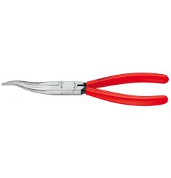 Плоскогубцы механика KNIPEX 38 31 200, с крестообразной насечкой, полированные, 200 мм KN-3831200
