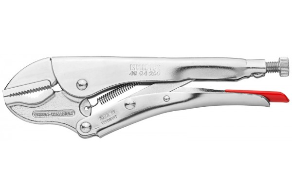 фото Клещи зажимные KNIPEX 40 04 180, универсальные, никелированные, 180 мм KN-4004180(KN-4004180), KNIPEX