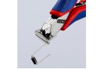 Кусачки для электроники KNIPEX 62 12 120, угол ∡15°, двухкомпонентные чехлы, 120 мм KN-6212120