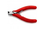 Кусачки для электроники KNIPEX 64 11 115, рез без фаски, угол ∡90°, 115 мм KN-6411115