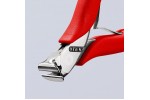 Кусачки для электроники KNIPEX 64 11 115, рез без фаски, угол ∡90°, 115 мм KN-6411115