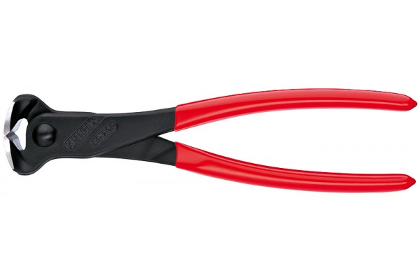 фото Кусачки торцевые KNIPEX 68 01 160, двухкомпонентные чехлы, 160 мм  KN-6801160(KN-6801160), KNIPEX