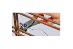 Кусачки торцевые KNIPEX 68 01 160, двухкомпонентные чехлы, 160 мм  KN-6801160