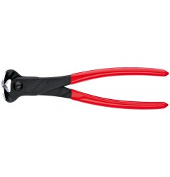 Кусачки торцевые KNIPEX 68 01 200, двухкомпонентные чехлы, 200 мм  KN-6801200