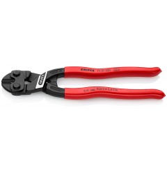 KNIPEX CoBolt® болторез, с выемкой, L-200 мм, рез: провол. мягк. Ø 6 мм, ср. Ø 5.2 мм, тв. Ø 4 мм, роял. струна Ø 3.6 мм, чёрн., 1-к ручки, держатель