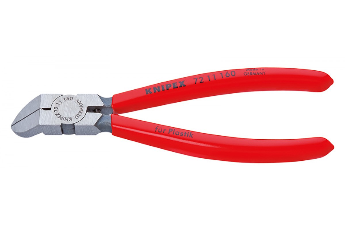 KN-7211160 - Бокорезы KNIPEX 72 11 160, для пластика, рез без
