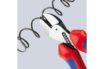 KNIPEX X-Cut® бокорезы, рез: провол. мягк. Ø 4.8 мм, ср. Ø 3.8 мм, тв. Ø 2.7 мм, роял. струна Ø 2.2 мм, L-160 мм, хром,2-к ручки,страх. крепл.,блист.
