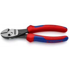 Бокорезы KNIPEX TwinForce 73 72 180, высокой мощности, двухкомпонентные чехлы, 180 мм KN-7372180