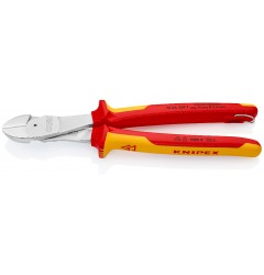 Бокорезы KNIPEX 74 06 250T, со страховочной петлёй, диэлектрические VDE 1000V, 250 мм KN-7406250T