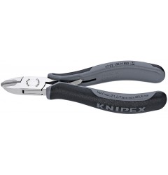 Прецизионные кусачки боковые для электроники антистатические KNIPEX 77 02 135 H ESD KN-7702135HESD
