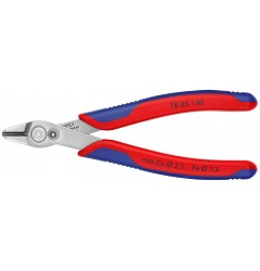 Electronic Super Knips® XL бокорезы прециз., без фаски, рез: мягк. проволока Ø0.2-2.1мм, проволока ср. твёрдости Ø1.2мм, L-140 мм, INOX, держатель