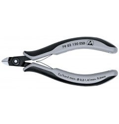 Прецизионные кусачки боковые для электроники KNIPEX 79 02 120 ESD KN-7902120ESD