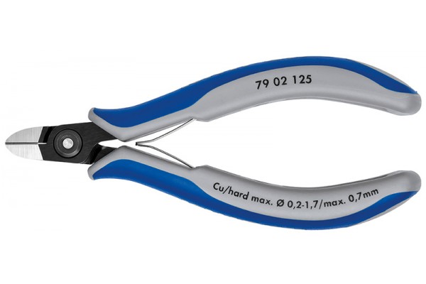 фото Прецизионные кусачки боковые для электроники KNIPEX 79 02 125 KN-7902125(KN-7902125), KNIPEX