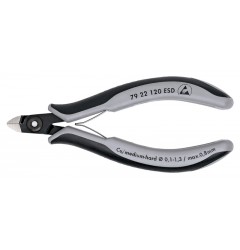 Прецизионные кусачки боковые для электроники антистатические KNIPEX 79 22 120 ESD KN-7922120ESD