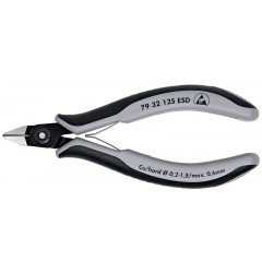 Прецизионные кусачки боковые для электроники антистатические KNIPEX 79 32 125 ESD KN-7932125ESD