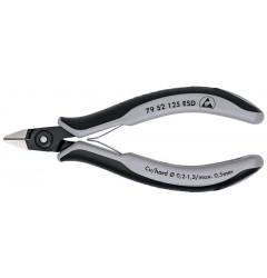 Прецизионные кусачки боковые для электроники антистатические KNIPEX 79 52 125 ESD KN-7952125ESD