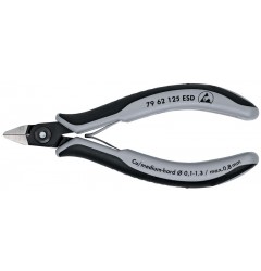Прецизионные кусачки боковые для электроники антистатические KNIPEX 79 62 125 ESD KN-7962125ESD