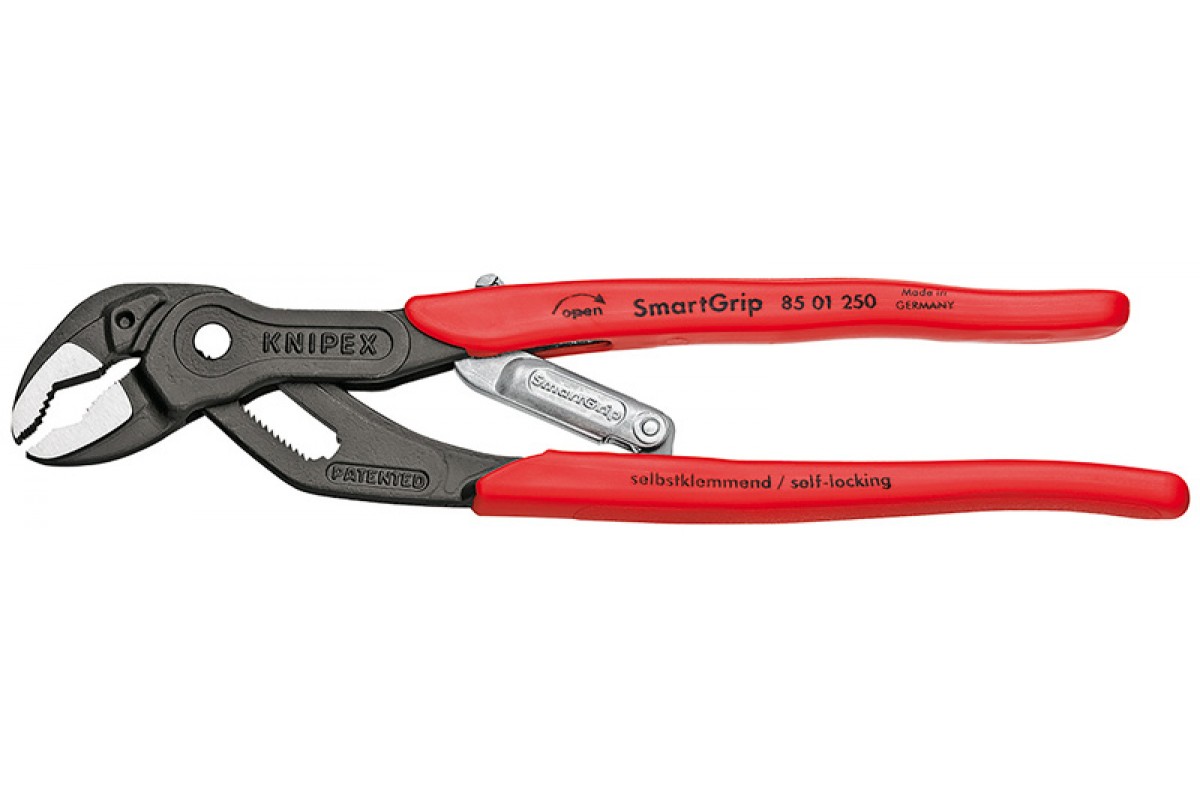 KN-8501250SB - KNIPEX SmartGrip® Клещи переставные с автоматической  установкой, 32 мм (1 1/4