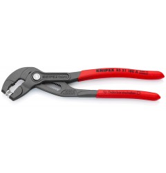 Щипцы для пружинных хомутов фосфатированные, серого цвета 180 mm KNIPEX 85 51 180A