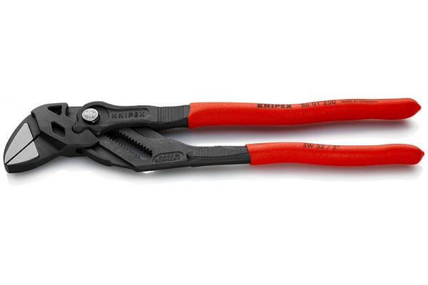 фото Клещи переставные-гаечный ключ, черненые, черного цвета 250 mm KNIPEX 86 01 250(KN-8601250), KNIPEX