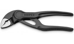 фото KNIPEX COBRA® XS Клещи переставные сантехнические с фиксатором, L-100 мм (KN-8700100])