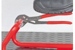 KNIPEX COBRA® клещи переставные с фиксатором, 42 мм (1 1/2"), под ключ 36 мм, L-180 мм, серые, 1-к ручки, держатель