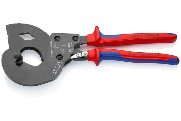 фото Ножницы для резки ACSR проводника 340 mm KNIPEX 95 32 340SR(KN-9532340SR), KNIPEX