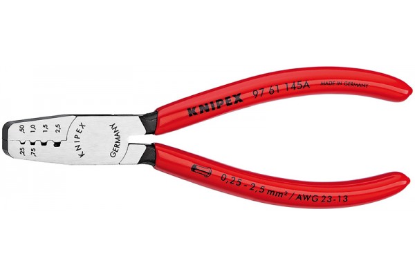 фото Инструмент для опрессовки контактных гильз 97 61 145A(KN-9761145A), KNIPEX