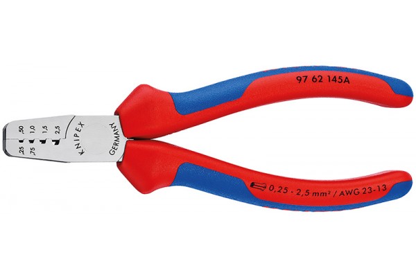 фото Инструмент для опрессовки контактных гильз 97 62 145A(KN-9762145A), KNIPEX