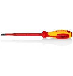 Шлицевая отвертка VDE тонкая Knipex KN-982065sl