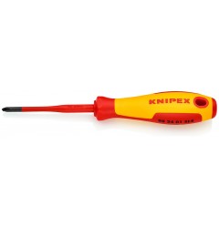 Отвертка (тонкая) PlusMinus Phillips® 187 mm KNIPEX 98 24 01SLS