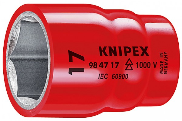 фото Головка торцевая, для крепежа с 6-гр. профилем 98 47 13(KN-984713), KNIPEX