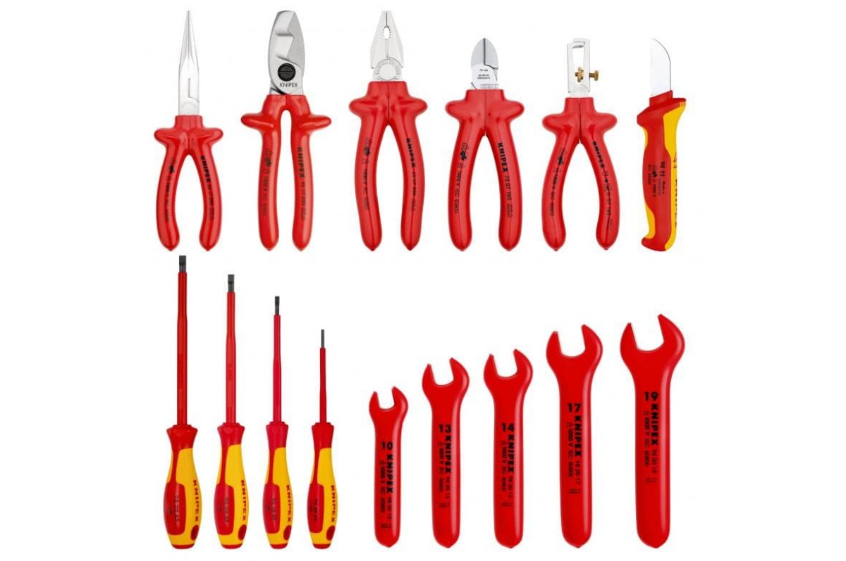 KN-989913 - Планшет для инструмента мягкий, 15 предм., с