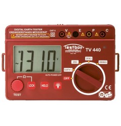 Тестер сопротивления заземления цифровой Testboy TV 440N