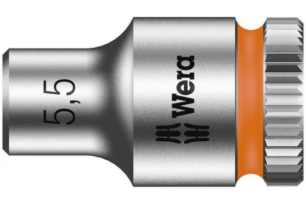 фото WE-003504 — Торцевая головка для WERA Zyklop 8790 HMA 1/4", 5.5 mm(WE-003504), WERA