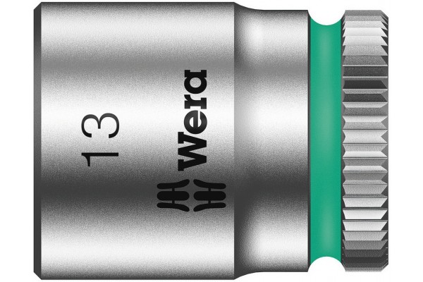 фото WE-003512 — Торцевая головка для WERA Zyklop 8790 HMA 1/4", 13.0 mm(WE-003512), WERA