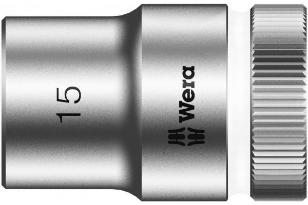 фото WE-003606 — Торцевая головка для WERA Zyklop 8790 HMC 1/2", 15.0 mm(WE-003606), WERA